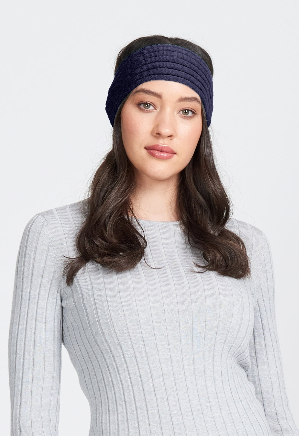 Headband in Light Navy by Royal Merino