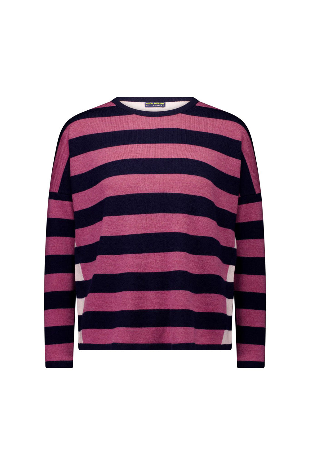 Striped Drop Shoulder Jumper