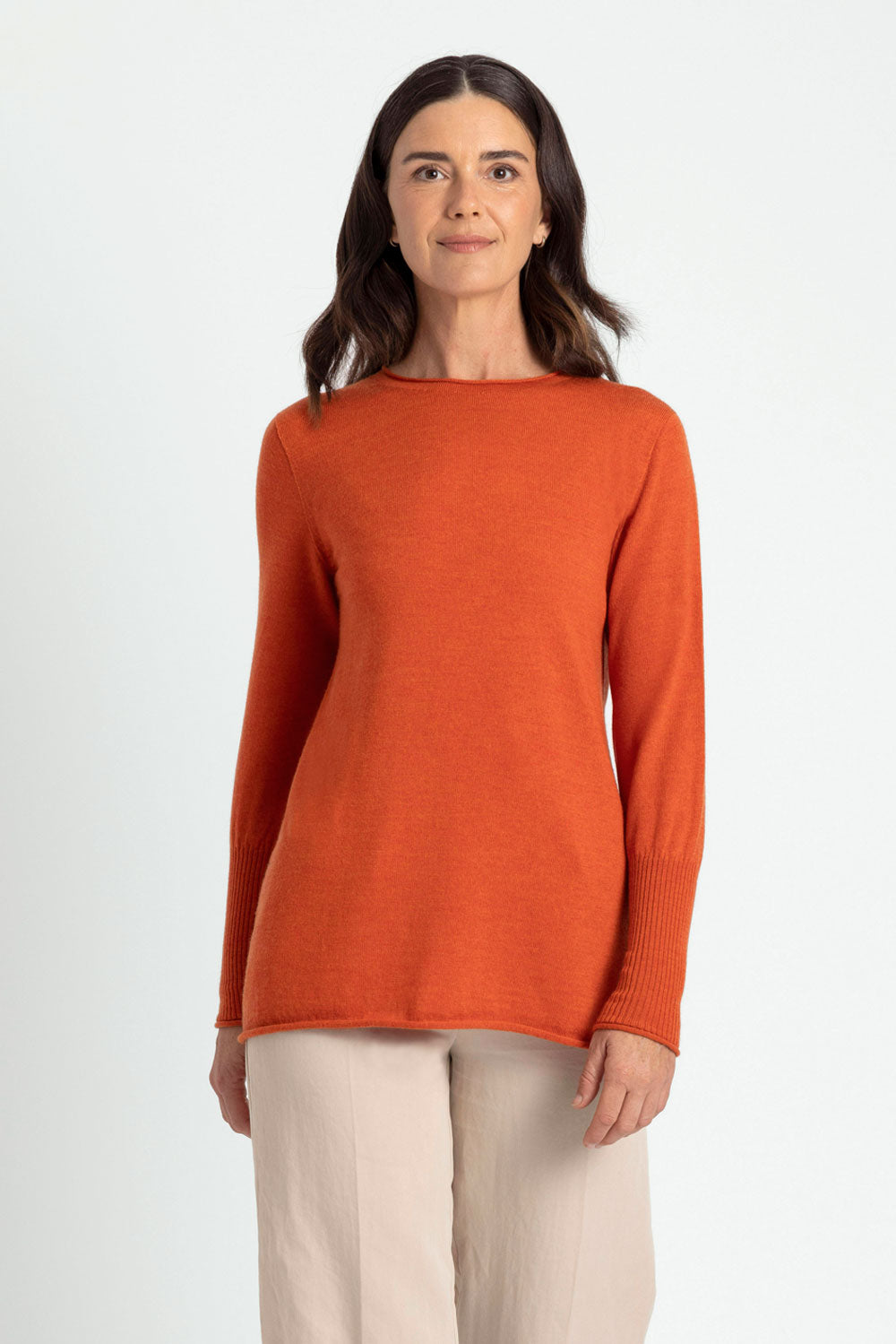 A-Line Crew Neck