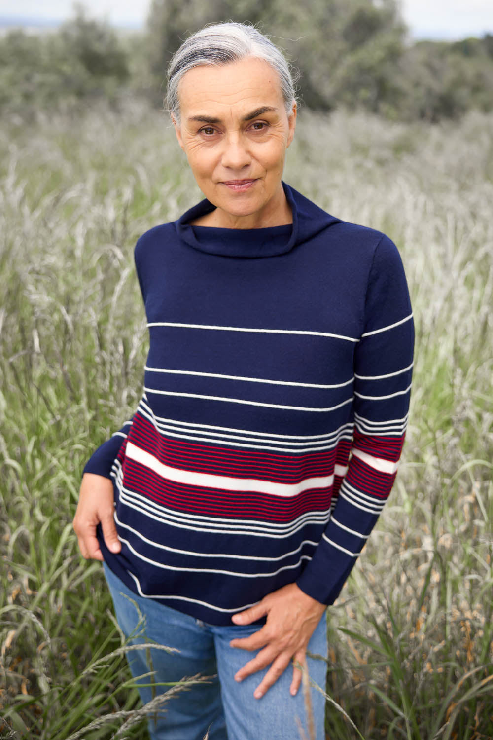 Merino Stripe Sweater