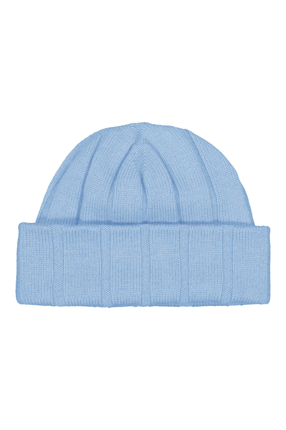 Rib Beanie in Chalk by Royal Merino