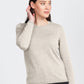 Classic Crew Sweater in Light Sand by Royal Merino