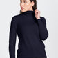 Classic Polo in Light Navy by Royal Merino
