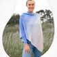 Graduated Stripe Poncho