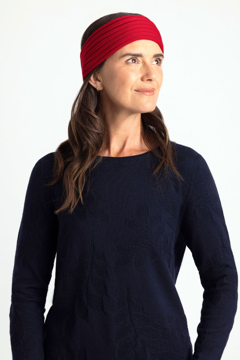 Headband in Tamarillo by Royal Merino