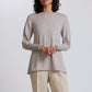 A-Line Crew Neck Sweater in Light Sand by Royal Merino