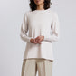 A-Line Crew Neck Sweater in Natural by Royal Merino