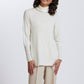 A-Line Funnel Neck Sweater in Natural by Royal Merino