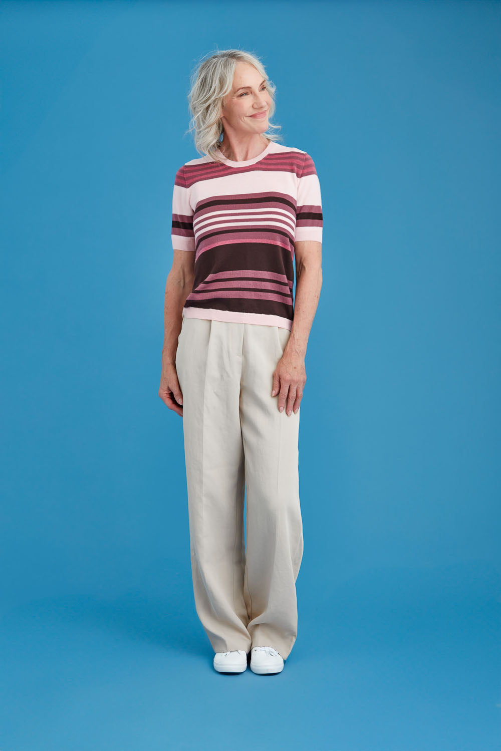 Variegated Crew T-Shirt