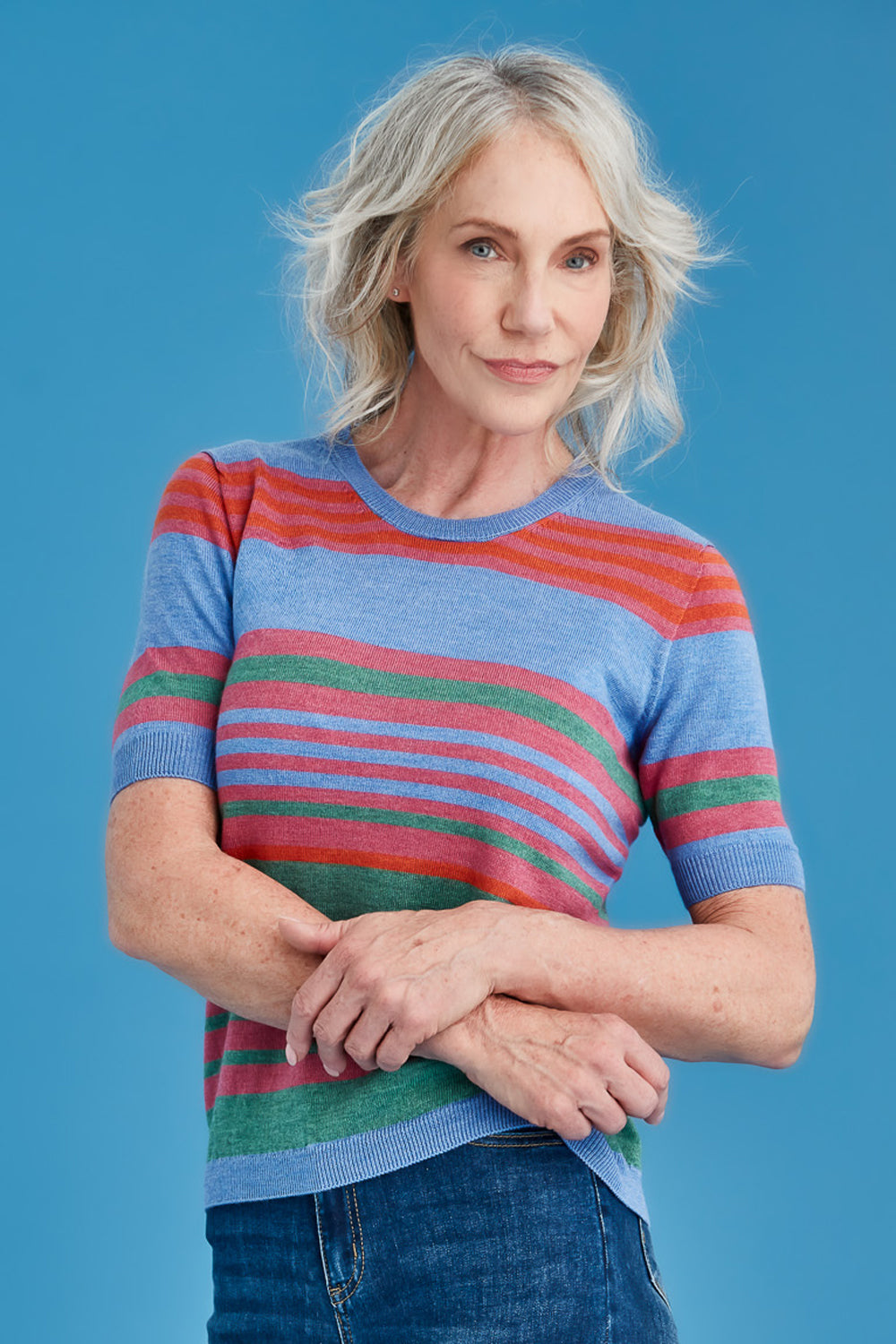 Variegated Crew T-Shirt