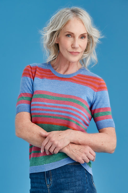 Variegated Crew T-Shirt